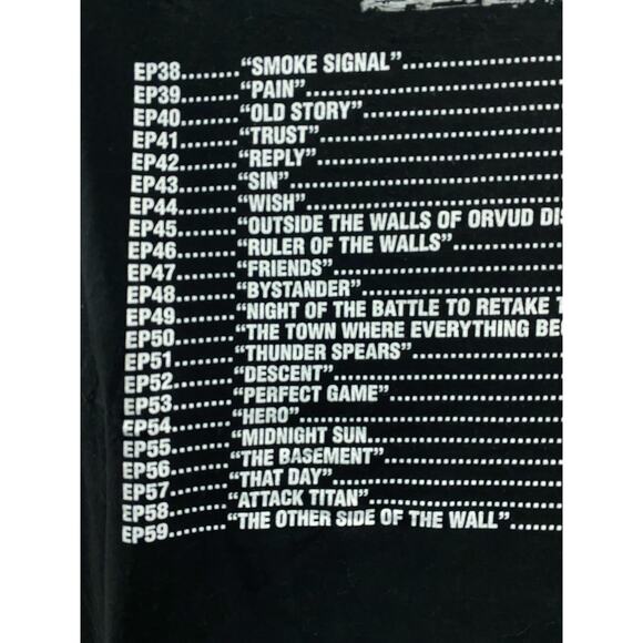 Ripple Junction T-Shirt XL Attack on Titan Season 3 Anime Graphic Tee - Picture 7 of 11